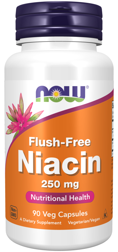 Niacin 250mg  Flush-Free capsules 90'