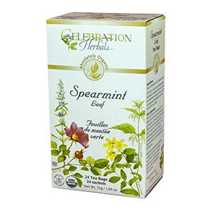 Celebration Herbals Spearmint Leaf, 24 Tea Bags