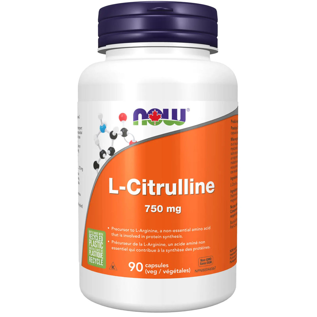 L-Citruline 750mg capsules 90'