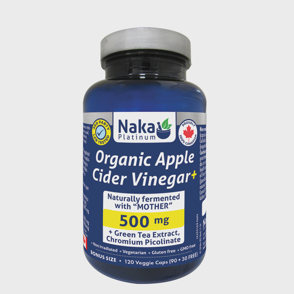 Organic Apple Cider Vinegar 500mg- 120 cap