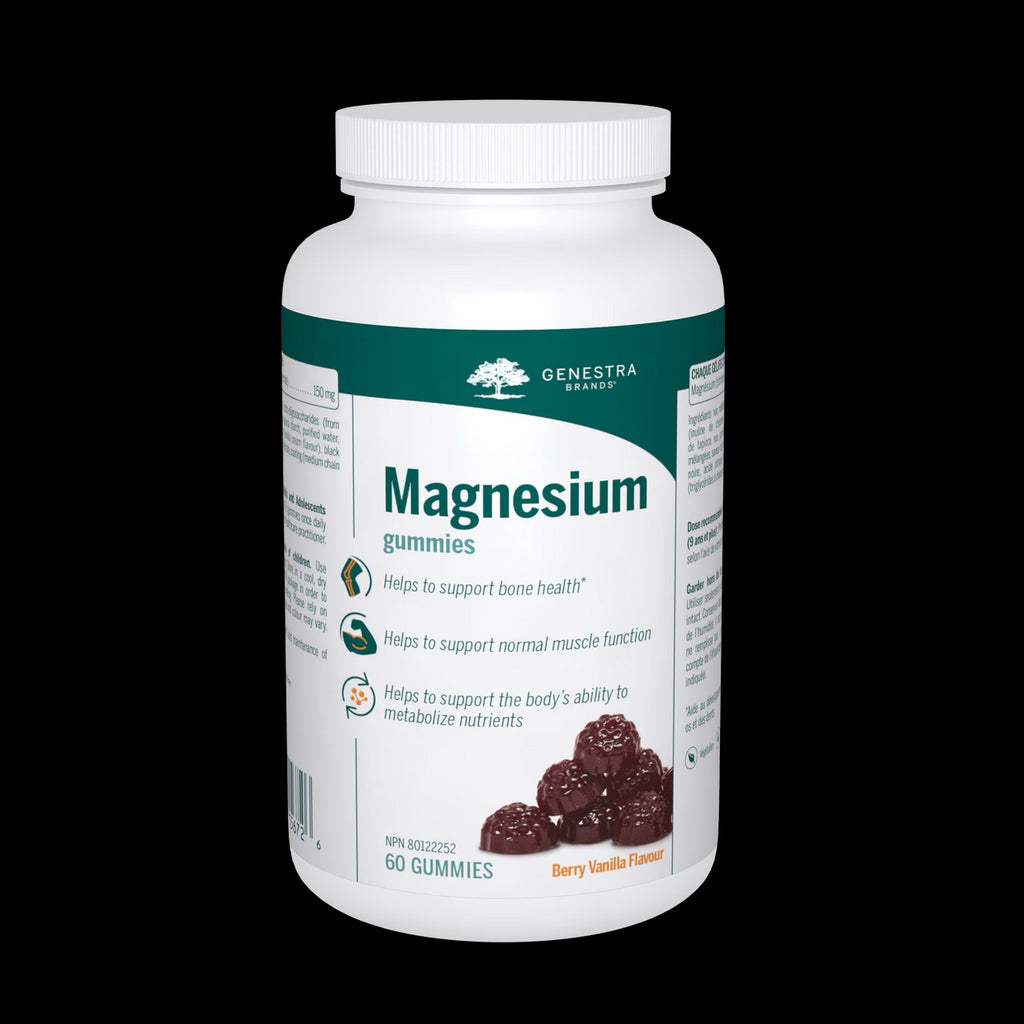 Magnesium -60 Gummies - Berry Vanilla Flavour