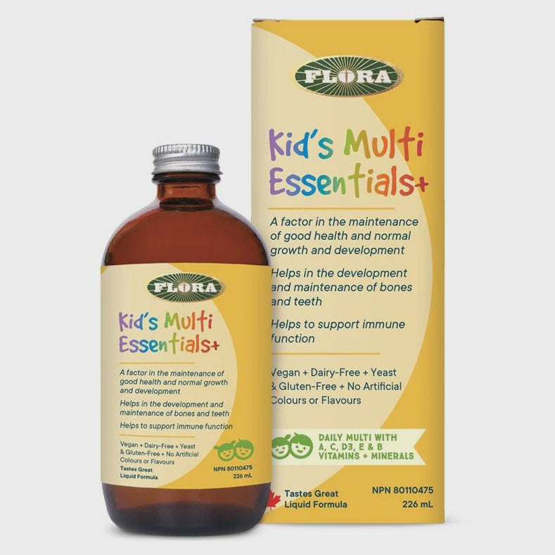 FLORA Kid's Multi Essentials+, 226 mL