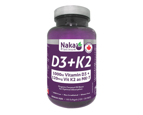 D3+K2 1000IU/120mcg capsules