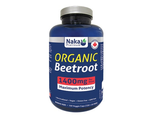 Organic Beetroot  1400 mg -150 caps