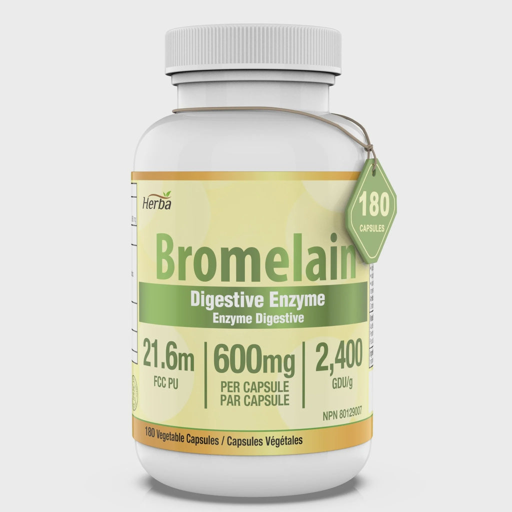 Bromelain Digestive Enzyme 180 capsules