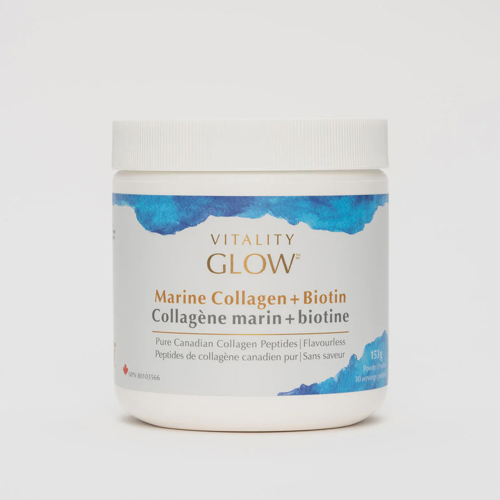Vitality Glow Marine Collagen + Biotin 255gm