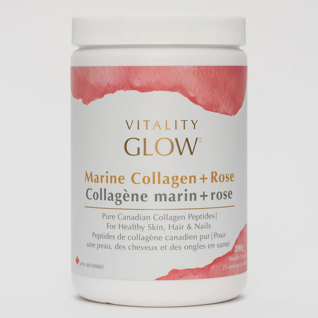 Vitality Glow Marine Collagen + Rose 200gm