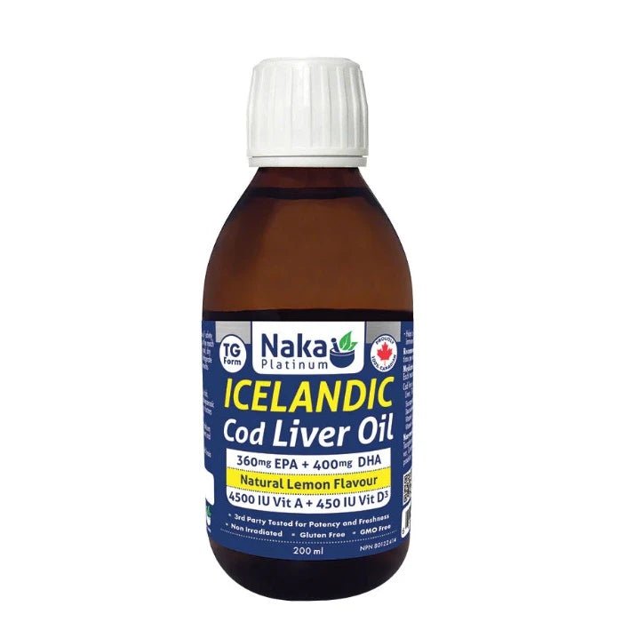 Icelandic Cod Liver Oil 200mL