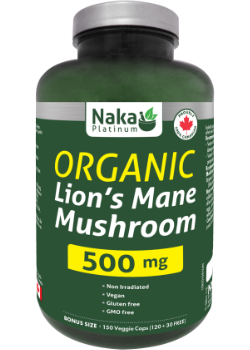 Organic Lions Mane Mushroom 500mg