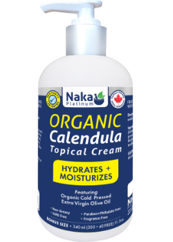 Organic Calendula Topical Cream-340 ml