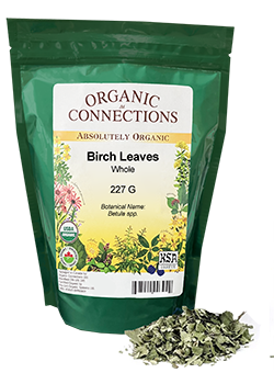 Organic Conections Birch Leaves Whole 227g