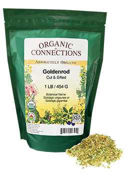 Organic Connections Goldenrod Herb, 1 LB/454 G