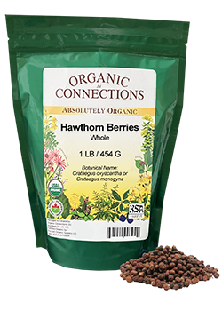 Organic Connections Hawthorn Berries 1LB/454G