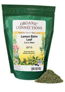 Lemon Balm Cut & Sifted,  1lb (C359)