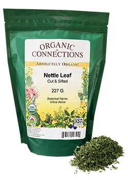 Organic Connections Nettle Leaf Cut&Sifted 0.5LB/227G