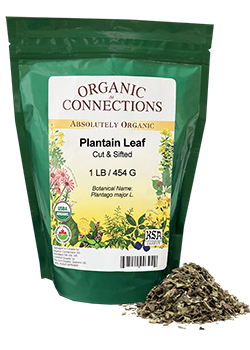 Plantain Leaf Cut & Sifted 1 LB