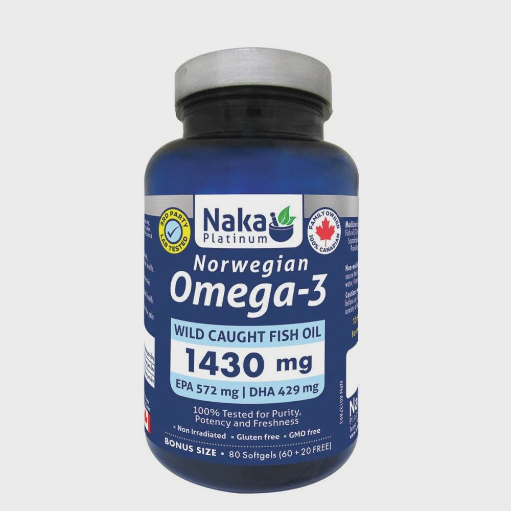Norwegian Omega-3- 80 softgels