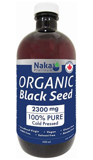 Naka Platinium Organic Black Seed  500ml