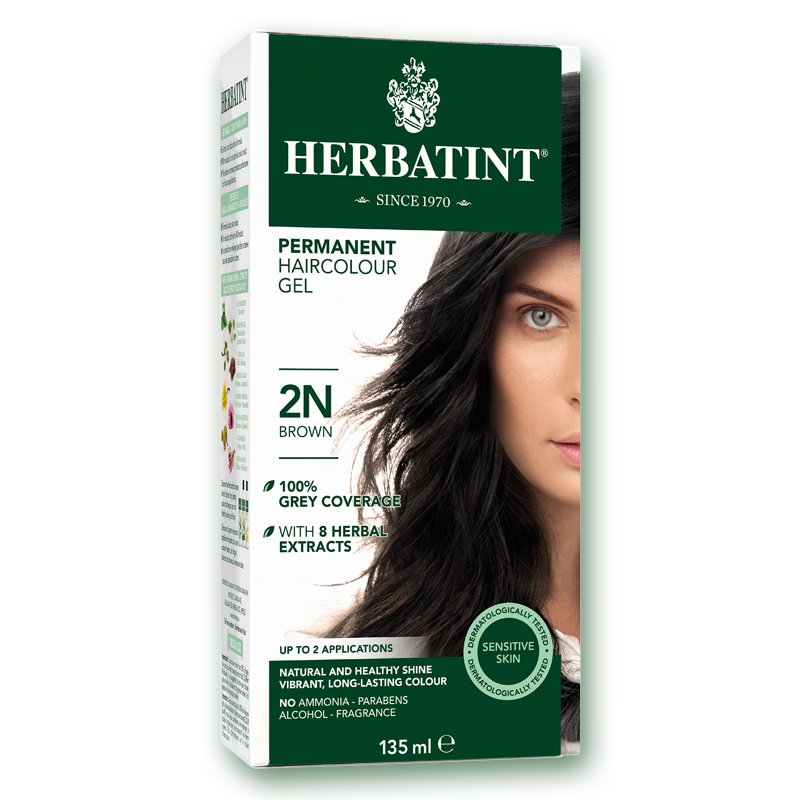 Herbatint™ “N” Series Natural Herb Based Hair Colour #2N Brown