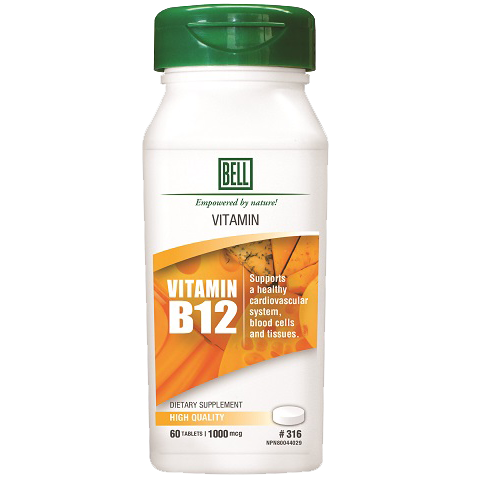 #316 Vitamin B12, 60 tablets