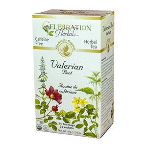 Celebration Herbals Valerian Root,  24 Tea Bags