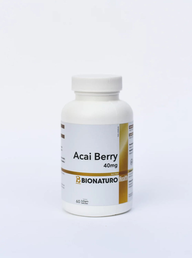 BionaturoLab Açai Berry 40mg 60 Capsules