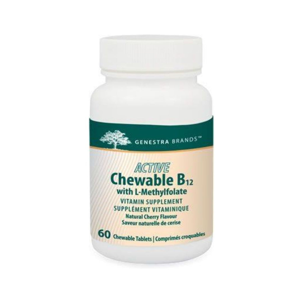 Genestra Active Chewable B12, 60 Chewable Tablets