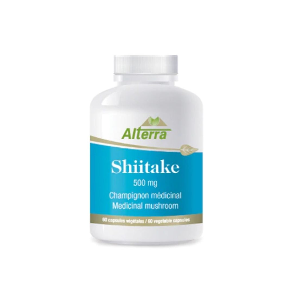 Alterra Shiitake 500mg, 60 Capsules