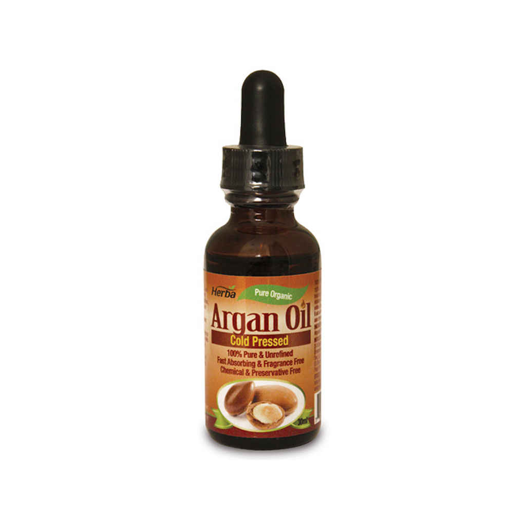 Argan Oil Cold Pressed, 30 ml (Organic)