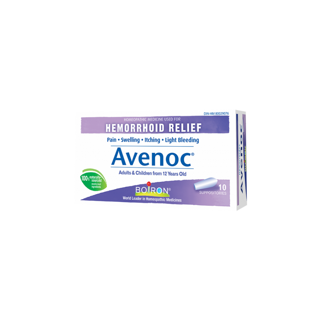 Avenoc  Hemorrhoid Relief, 10 suppositories