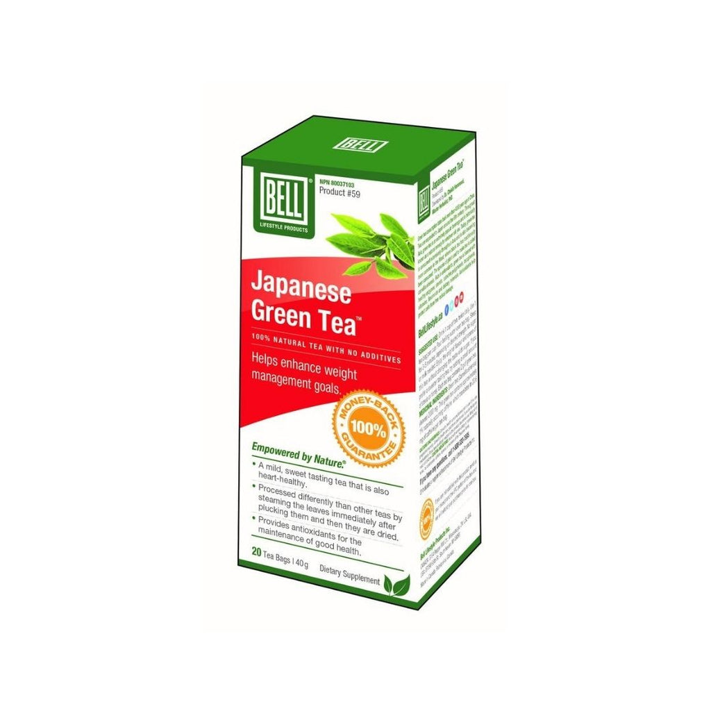 BELL Japanese Green Tea, #59, 20 Tea Bags