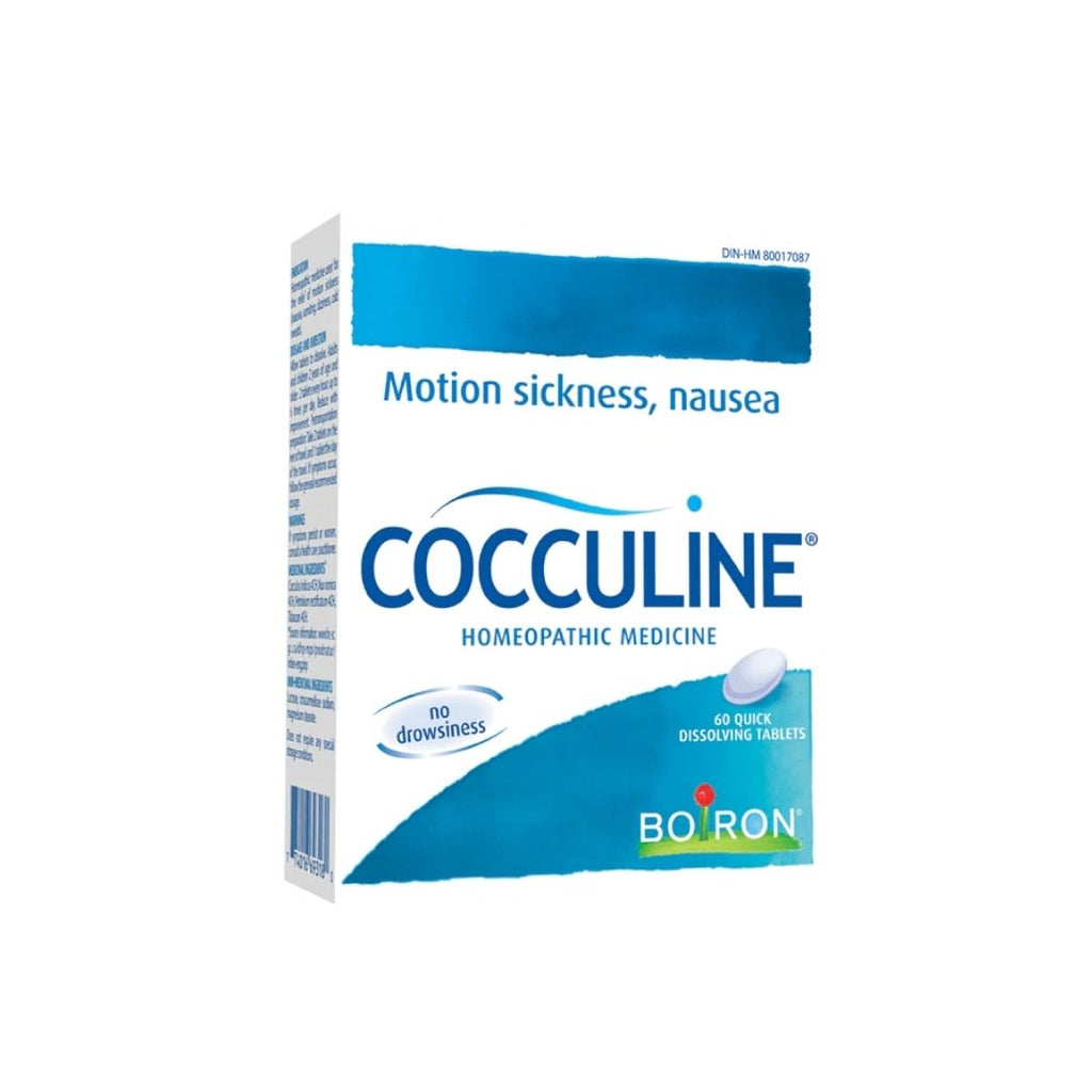 Boiron Cocculine, Motion Sickness, Nausea, 60 Tablets