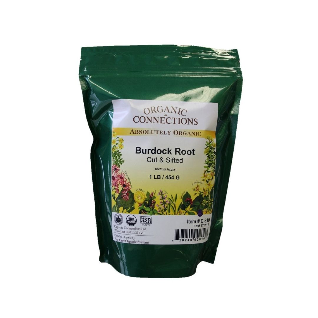 Burdock Root Cut Sifted 1lb Eider Herbal Village