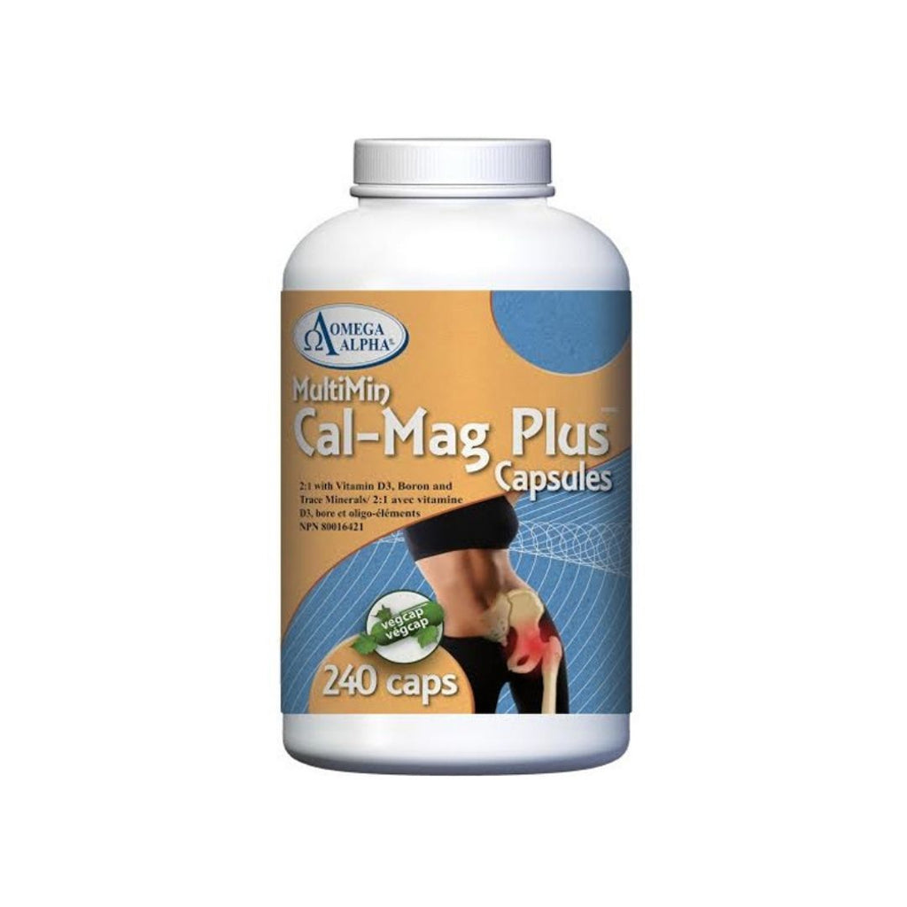Omega Alpha Cal-Mag Plus™, 240 Capsules