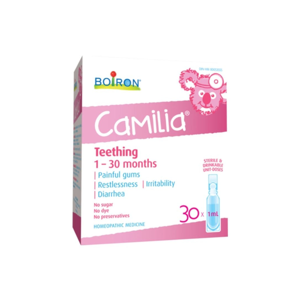 Boiron Camilia, Teething, 1-30 Months, 30 Doses