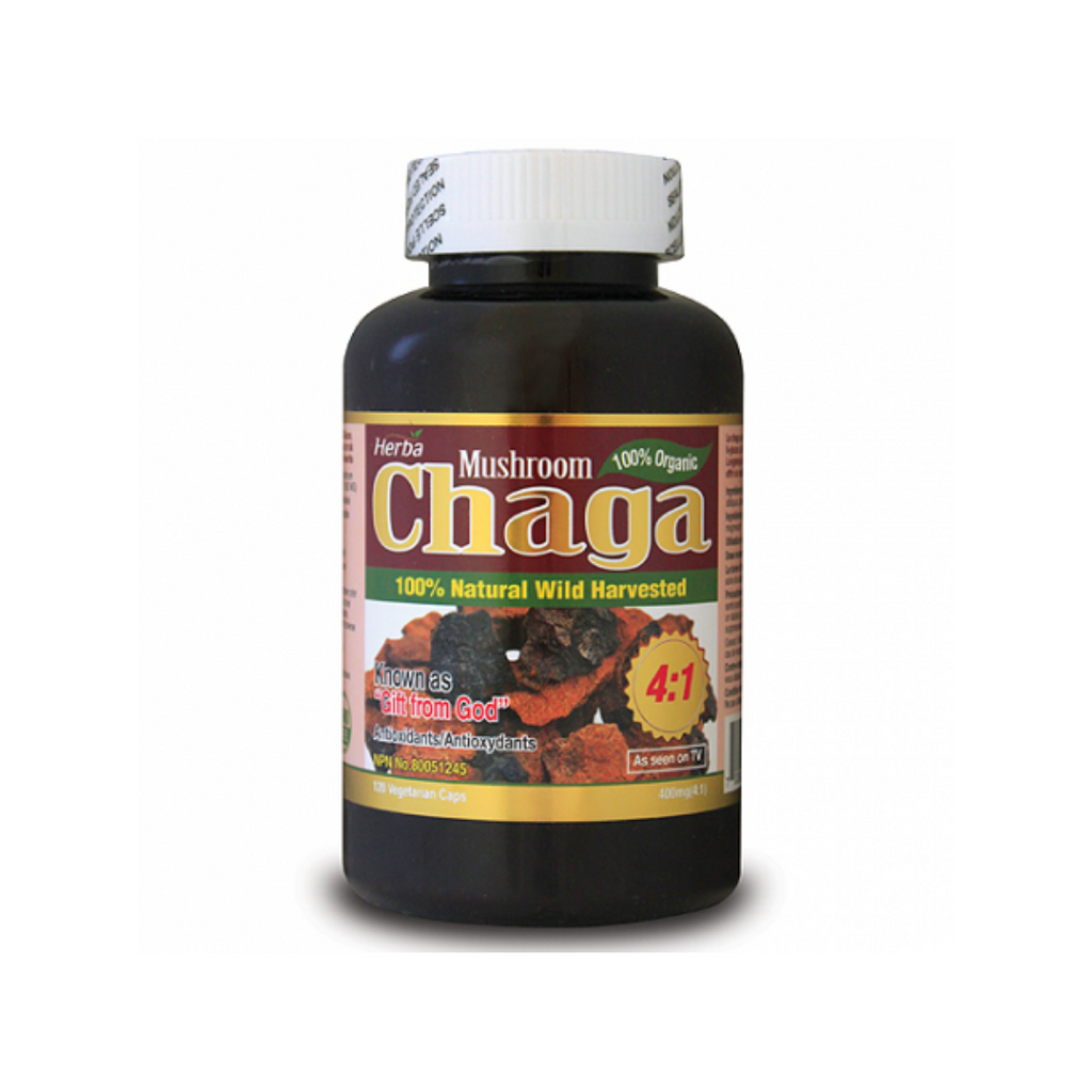 Chaga Mushroom 400mg, 120 vegetarian capsules