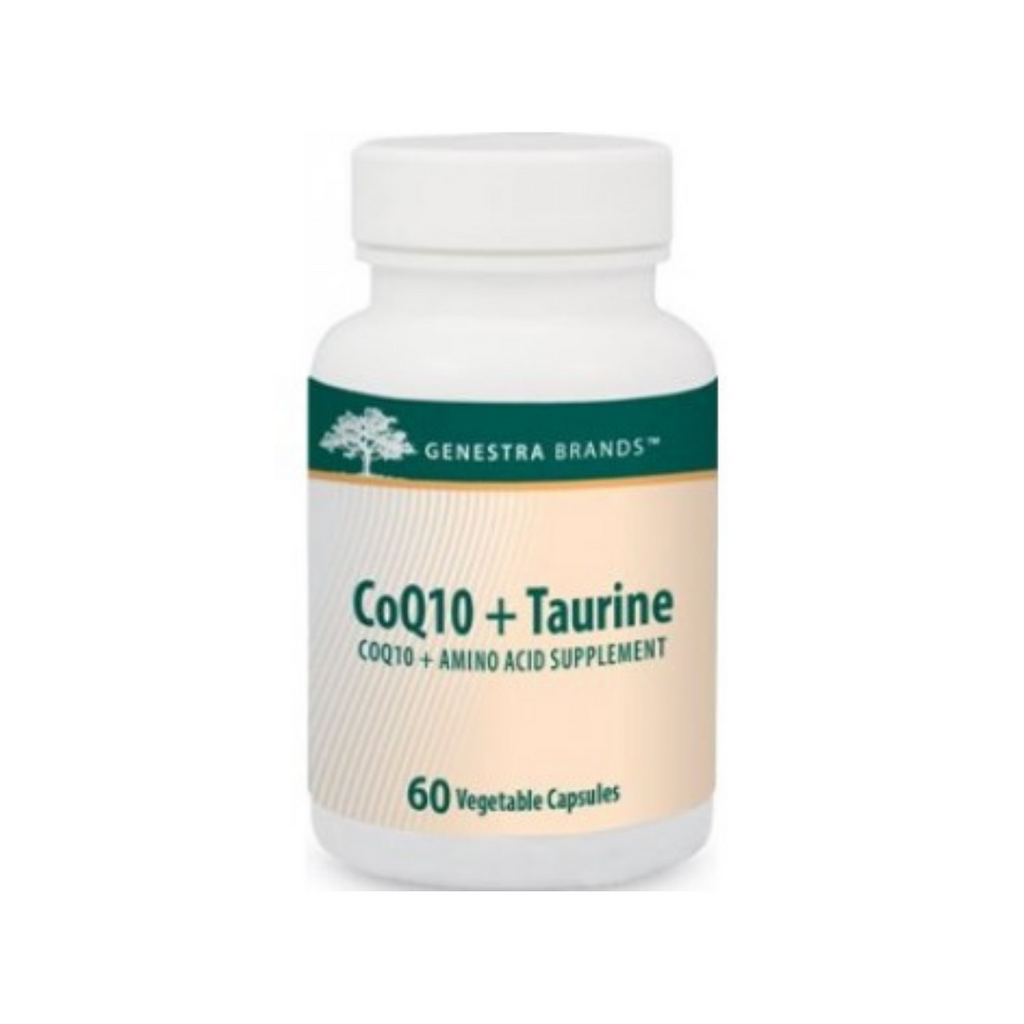 Genestra CoQ10+Taurine, 60 Vegetable Capsules