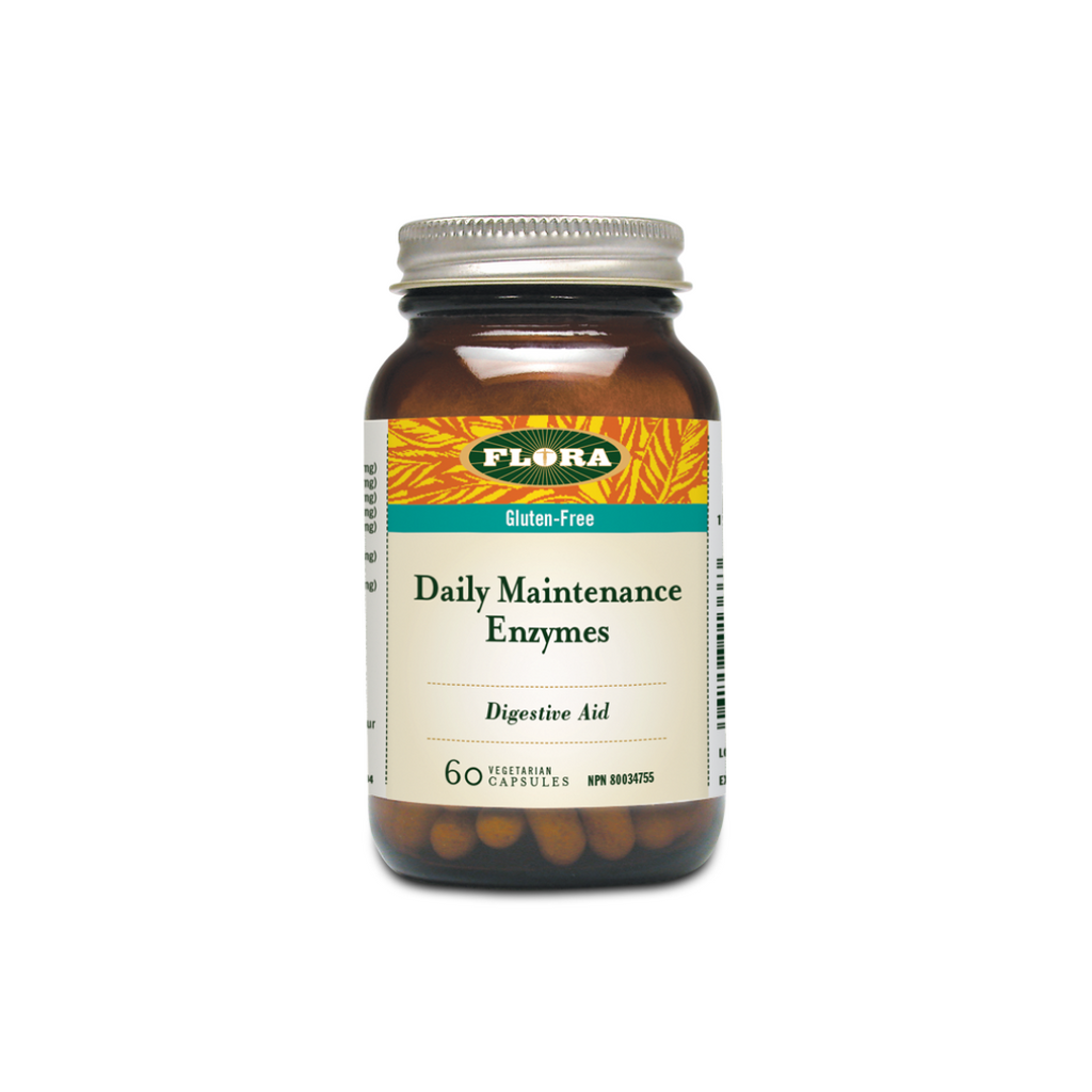 Daily Maintenance Enzymes,  60 vegetarian capsules