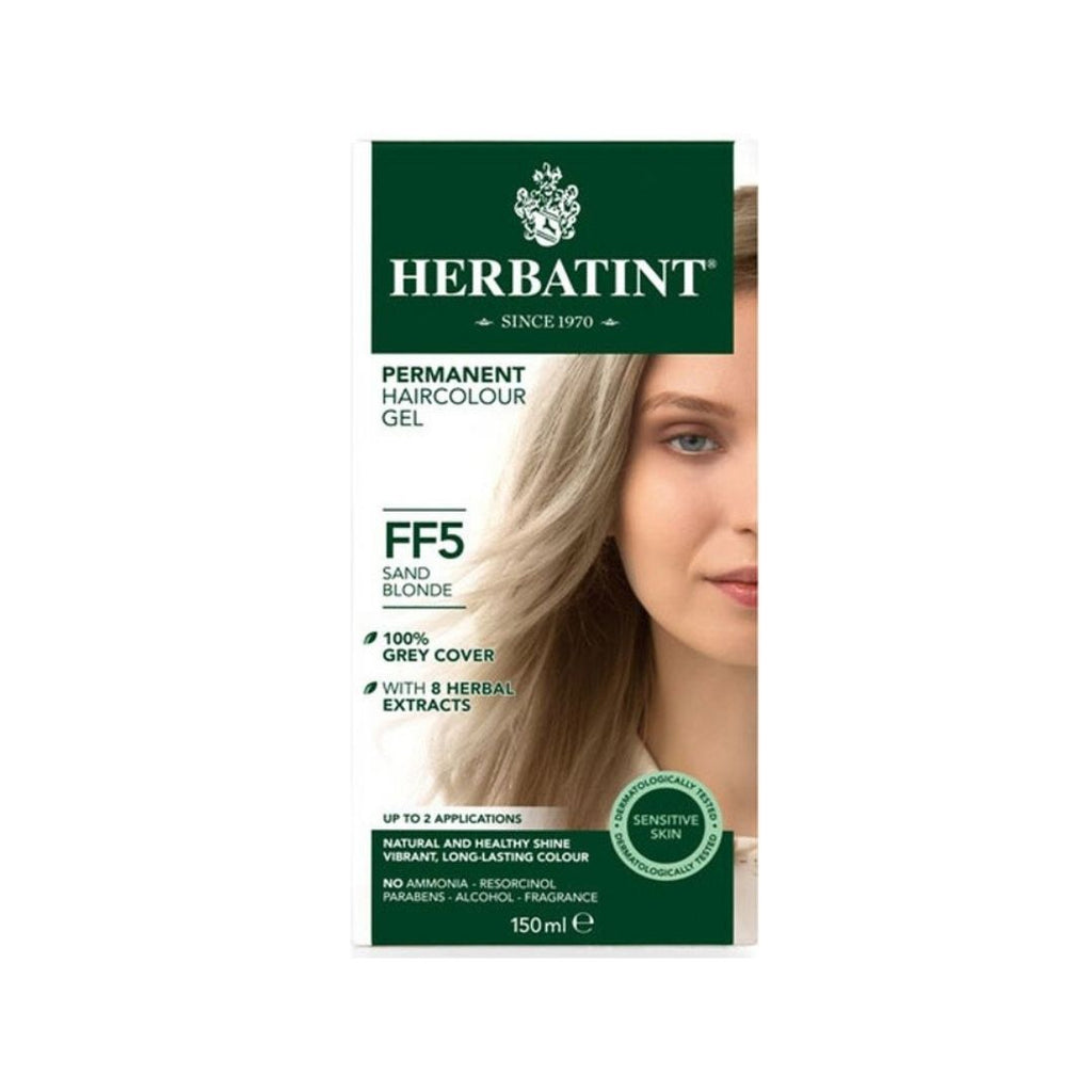 Herbatint™ "FF" Series Natural Herb Based Hair Colour #FF5 Sand Blonde