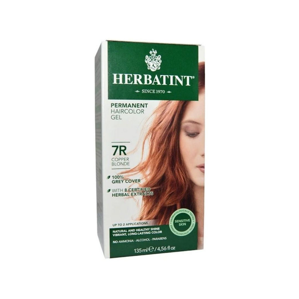 Herbatint Permanent Haircolor 7R Copper Blonde