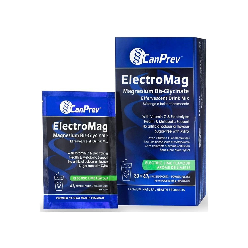 CanPrev ElectroMag Magnesium Bis-Glycinate 30 Sachets