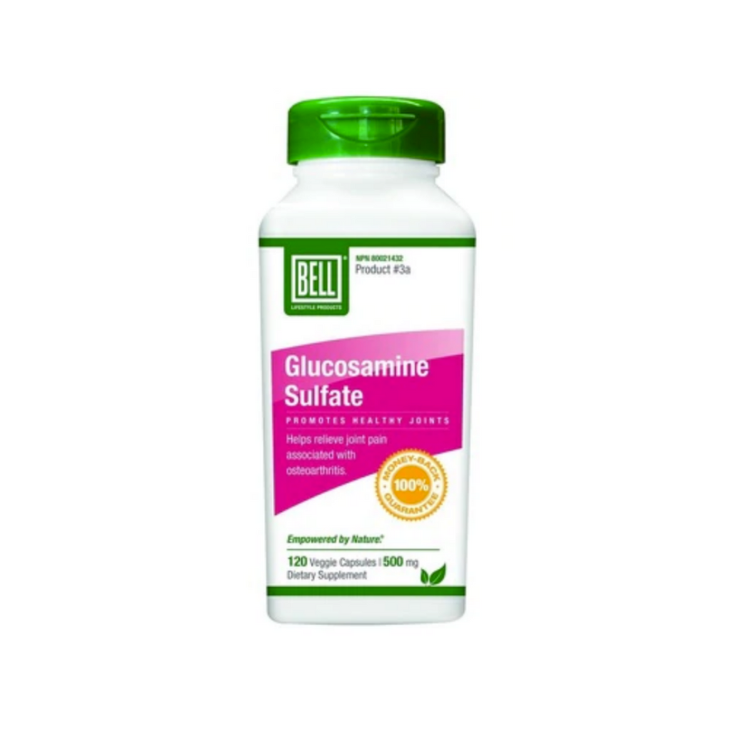 BELL Glucosamine Sulfate 500mg, 120 Capsules