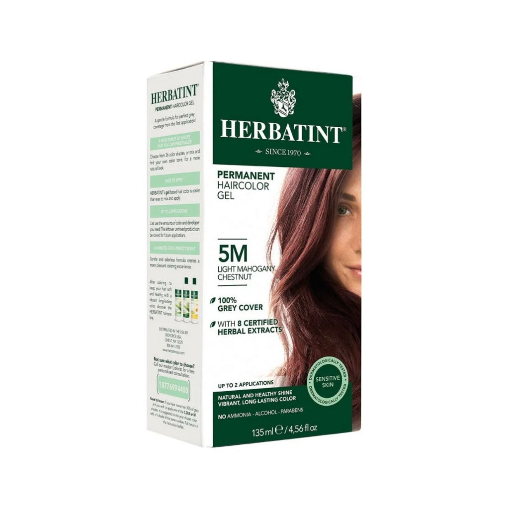 Herbatint™ "M" Series Natural Herb Based Hair Colour #5M Light Mahogany Chestnut 135 mL