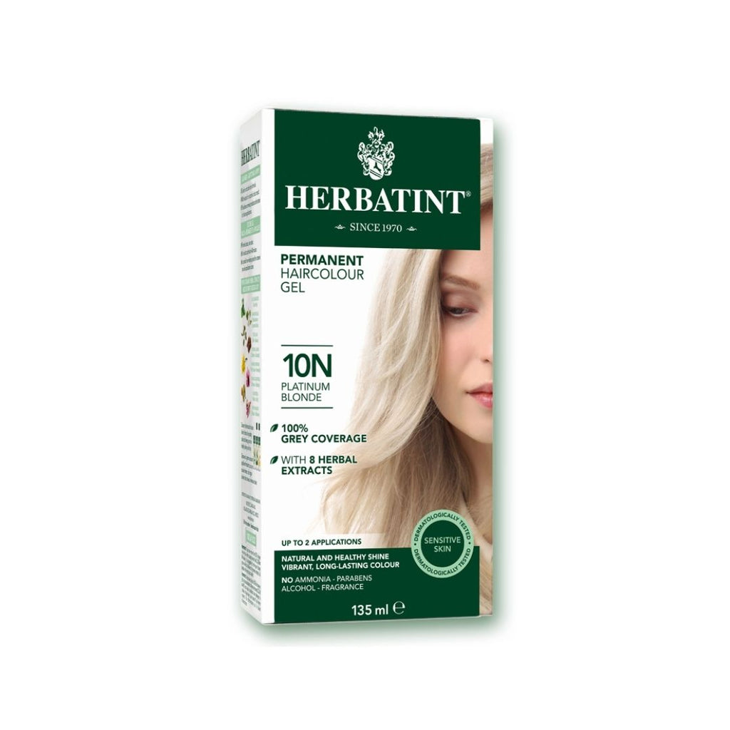 Herbatint™ "N" Series Natural Herb Based Hair Colour 10N Platinum Blonde
