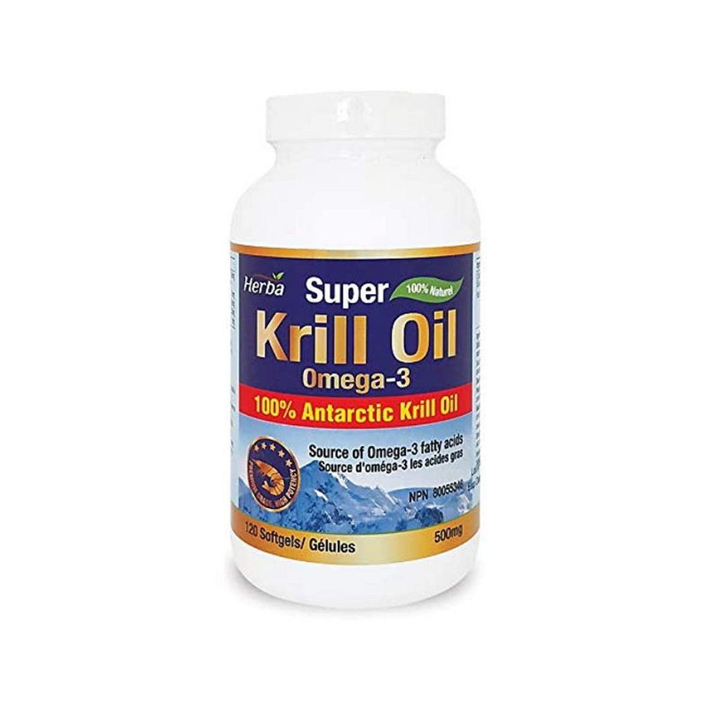 Herba Health Krill Oil Omega-3,  120 Softgels