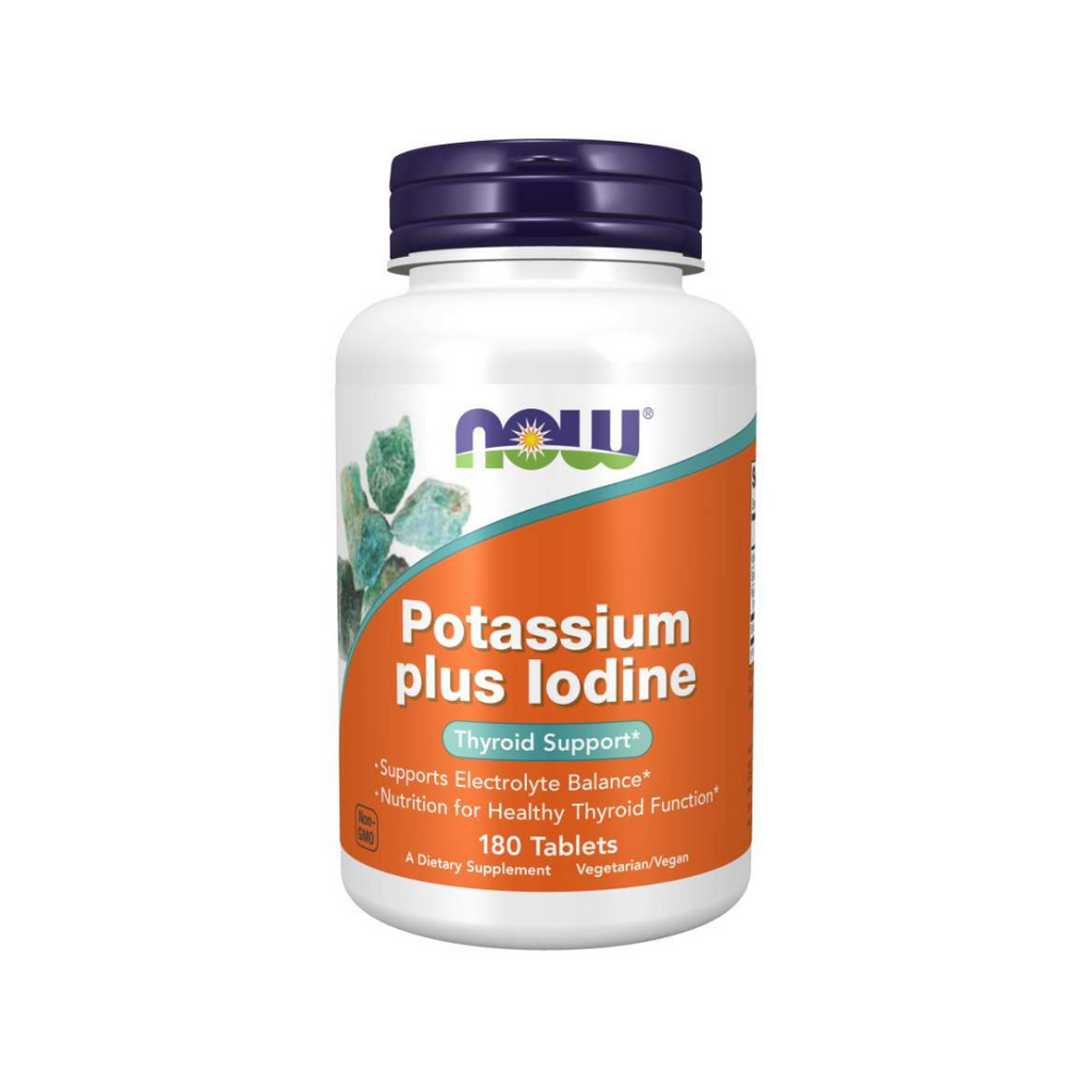 Potassium Plus Iodine 225mcg, 180 tablets