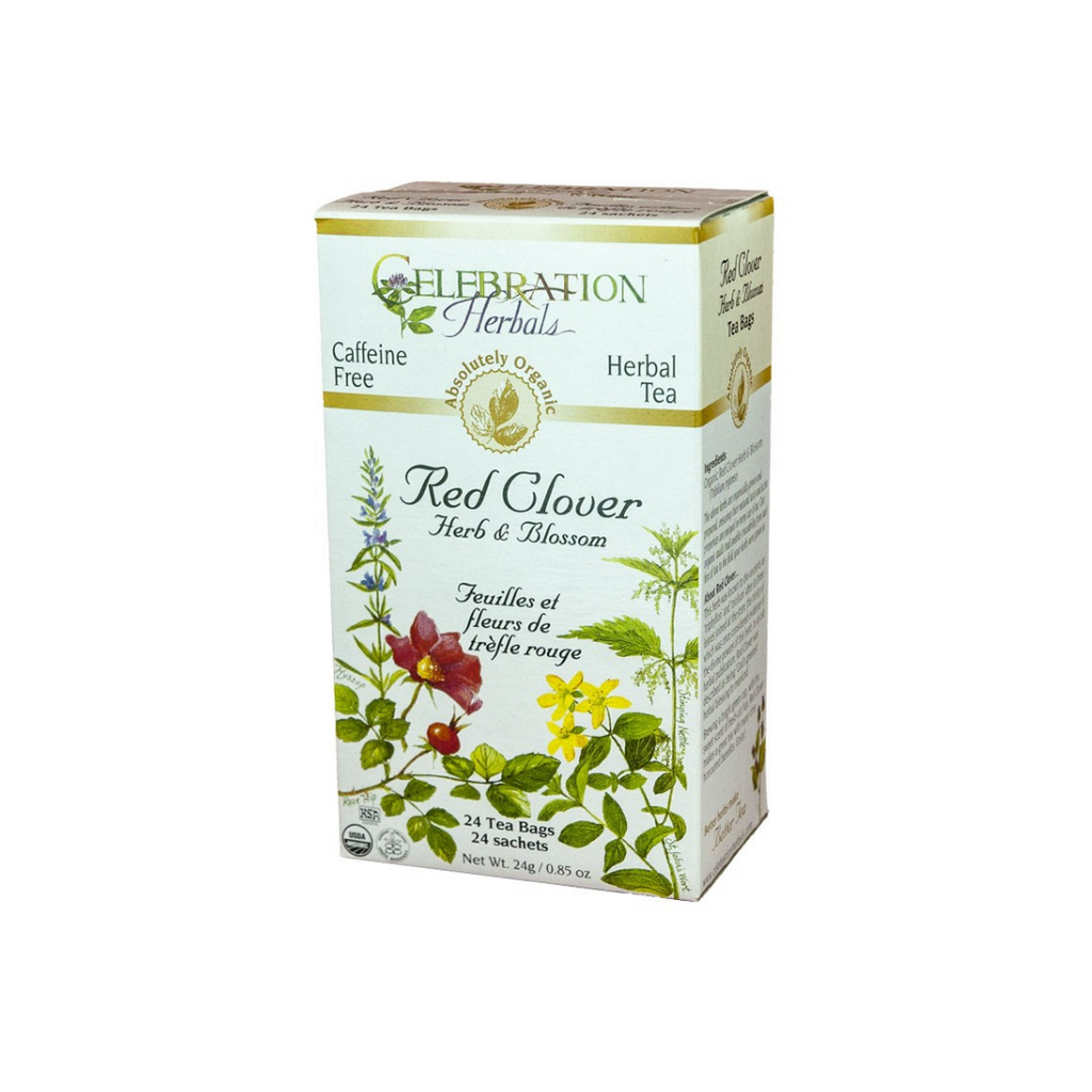 Organic Connections Red Clover Herb & Blossom,  24 Tea Bags