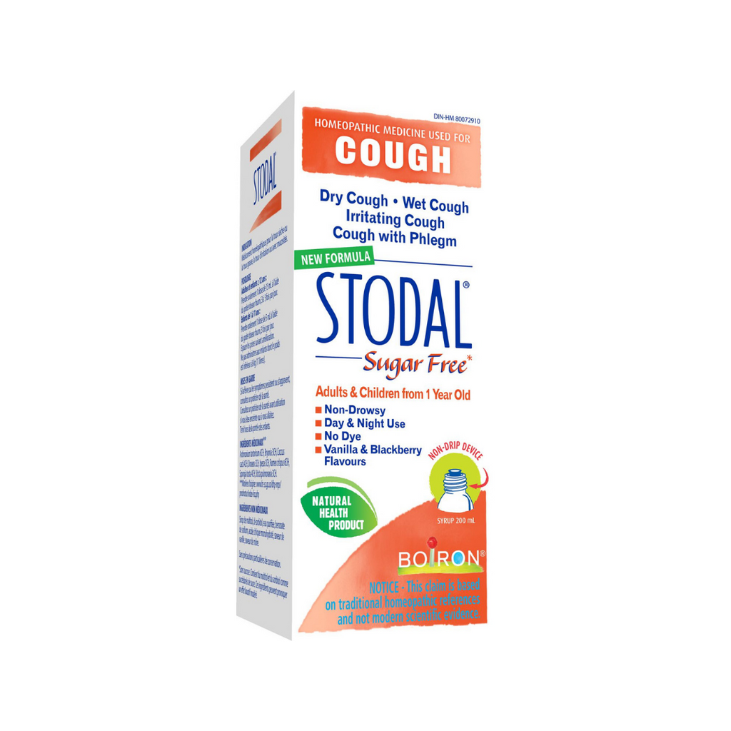 Boiron Stodal Sugar Free Syrup, 200 mL
