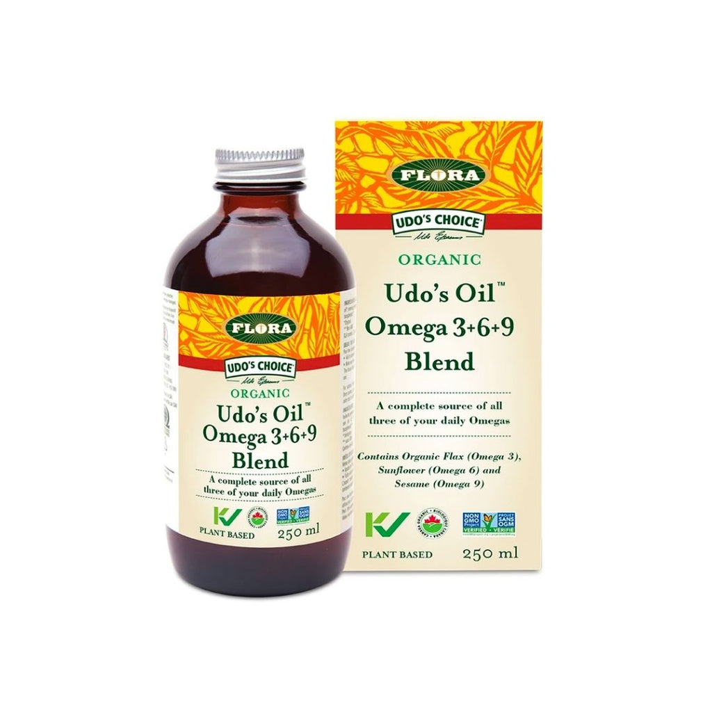 FLORA Udo's Oil Omega 3+6+9 Blend, 250 ml