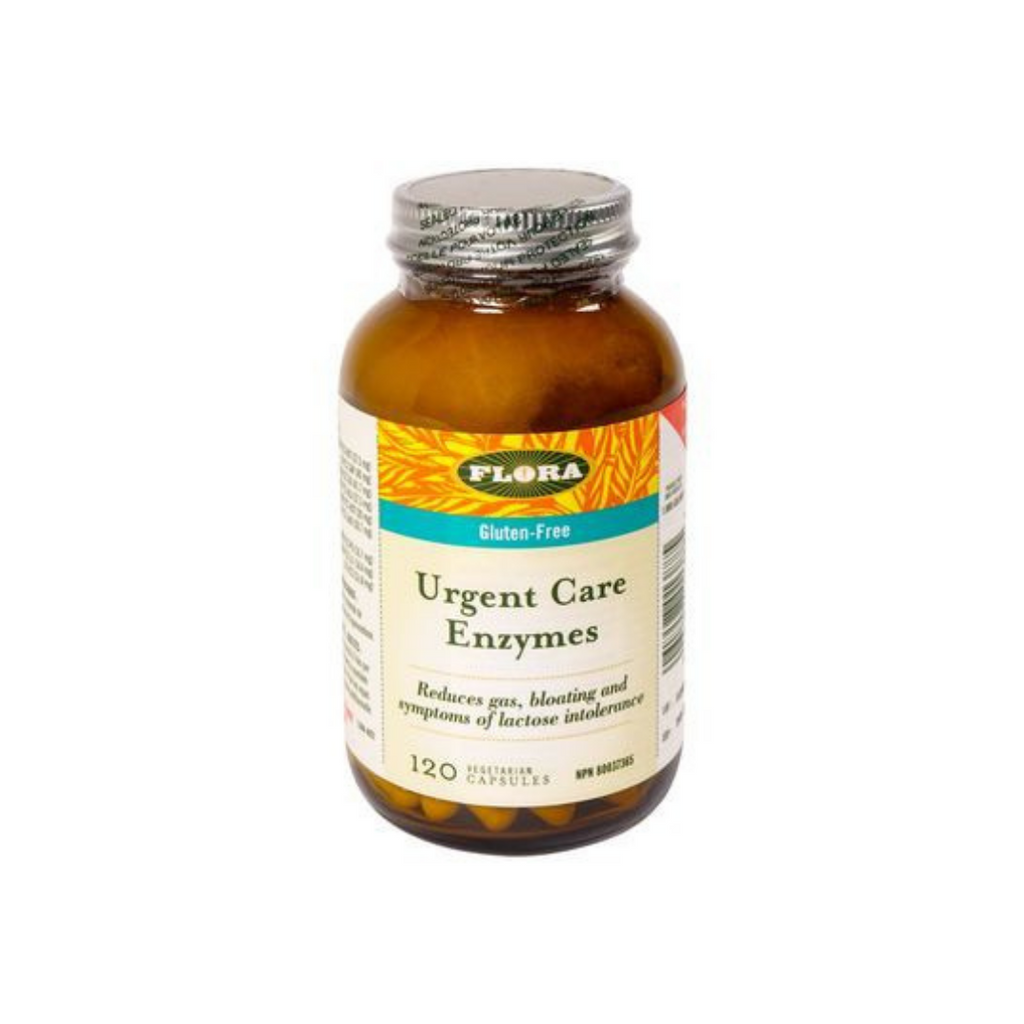 FLORA Urgent Care Enzyme,  120 Capsules
